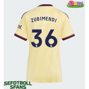 Arsenal Martin Zubimendi #36 Tredje Tröja Kvinnor 2026-27 Kortärmad